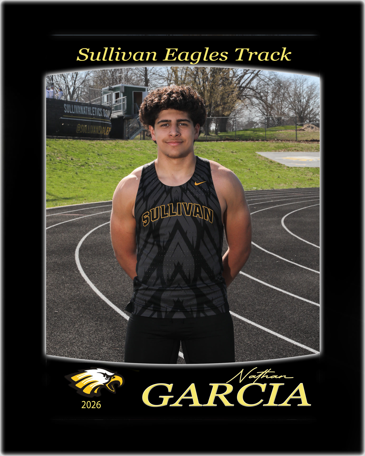 Nathan Garcia — Sullivan Eagles Track 2026 official portrait